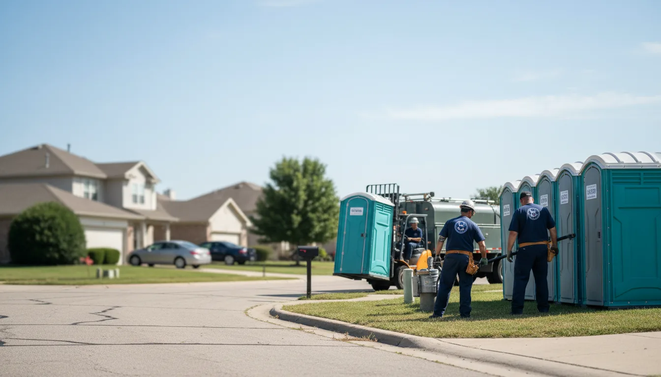 Porta Potty Rental in Eldred, IL near me